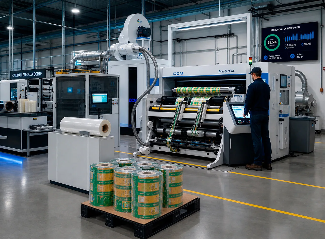 Zona de corte y control de producción